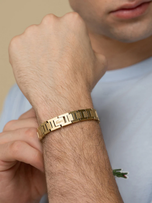 Lacoste Gold Metropole Bracelet