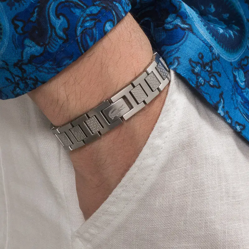 Lacoste Silver Metropole Bracelet