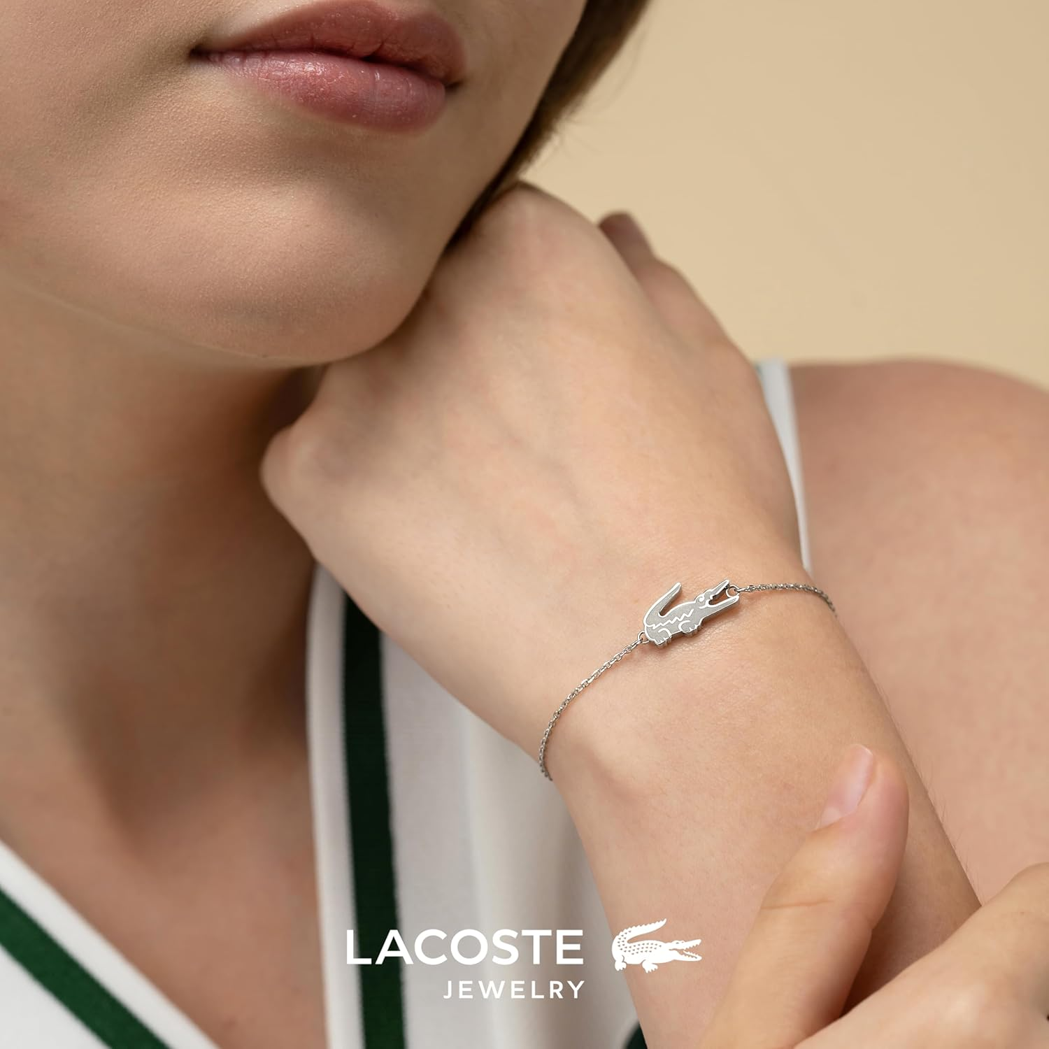 Lacoste Silver Bracelet