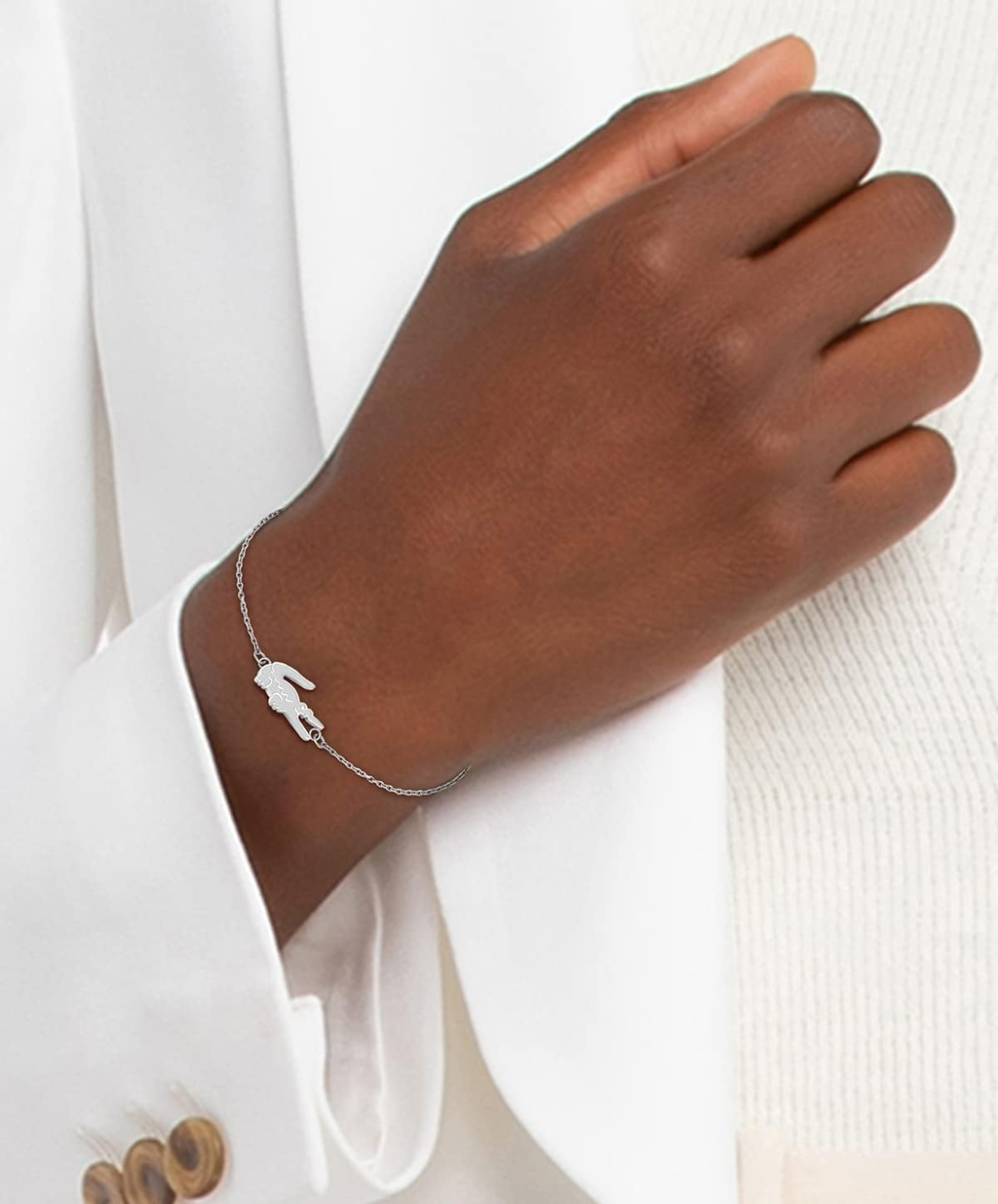 Lacoste Silver Bracelet
