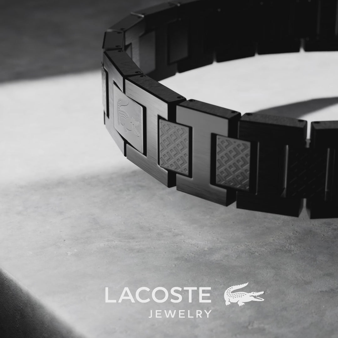 Lacoste Black Metropole Bracelet